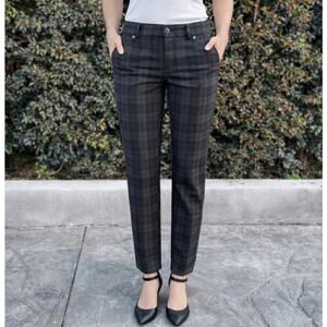 DKNY Women’s Plaid Pants – Size 4